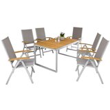 Gardenson Vrtna Garnitura Naxos, 7-Delno, Aluminij | Shoptok.si