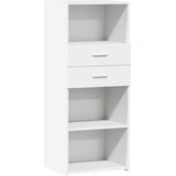 Furnova Visoka omara bel 50x42,5x124 cm inženirski les, (21955097) | Shoptok.si