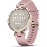 Garmin Lily - Krem-zlatni okvir sa zagasito ružičastim kućištem i silikonskim remenom | shoptok.hr