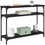  Konzolna stolica Crni hrast 100 x 29 x 75 cm Konstruirano drvo | shoptok.hr