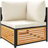  5-dijelna set vrtnih sofa od masivnog drva bagrema s jastucima | shoptok.hr