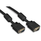 E-green kabl VGA D-sub M/M 5m HQ feritno jezgro crni | ePonuda.com