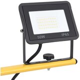 vidaXL LED reflektor s stojalom 2x50 W toplo bel | Shoptok.si
