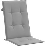  Jastuci za vrtne stolice 2 kom sivi 120 x 50 x 3 cm od tkanine | shoptok.hr