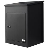 Extralink LOCKSTAR PACZKOMAT SKRZYNKA NA PACZKI 44X34X55CM STALOWA SKRZYNIA mailbox Black Parcel drop box Metal Cijene