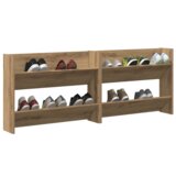vidaXL Ormarići za cipele na zidu 2 pcs hrast artisan 60 x 18 x 60 cm | shoptok.hr