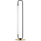 Nova Luce Bijela/mat crna metalna LED stolna lampa (visina 68 cm) Wetro – Cijene