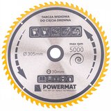 Karbidna lista pile za drvo 305x30 60z TDD-305x30x60Z | shoptok.hr