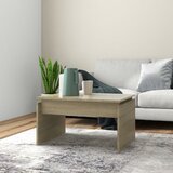 vidaXL Klubska mizica sonoma hrast 68x50x38 cm iverna plošča, (20624880) Cene