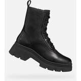 Geox Black Women's Ankle Boots Pluette - Ladies Cene