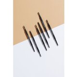 MUA Makeup Academy Brow Define natančni svinčnik za obrvi s krtačko odtenek Mid Brown | Shoptok.si