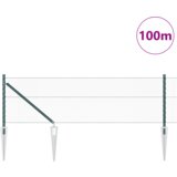 vidaXL Hexagon Fence Zelena 0.6x100 m Čelik | shoptok.hr