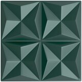  Zidne panele 48 pcs Origami zelena 50 x 50 cm XPS pjena | Eponuda.com