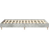  Posteljni okvir brez vzmetnice betonsko siv 135x190 cm, (21792958) | Shoptok.si
