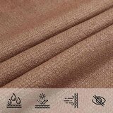  Jedrilica za sunčevu sjenu Sivosmeđa 2 x 6 m HDPE | Shoptok.si