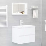  Kupaonsko ogledalo bijelo 60 x 10,5 x 37 cm konstruirano drvo | Eponuda.com