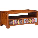 Furnova Klubska mizica 90x50x40 cm trden akacijev les, (21915221) Cene