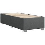  Okvir za krevet bez madraca tamnosivi 90x190 cm od tkanine | shoptok.hr