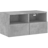  Zidni TV ormarić siva boja betona 60x30x30 cm konstruirano drvo | Eponuda.com