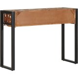  Konzolni stol Višebojni 100x35x75 cm puno drvo obrađeno | Eponuda.com