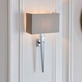 Endon 56706 - Zidna svetiljka MORETO 1xE14/7W/230V sjajni hrom/siva | Eponuda.com