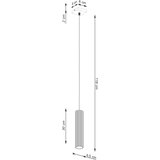  Brilagi - LED luster na sajli CRESTO 1xGU10/10W/230V zelena | Eponuda.com