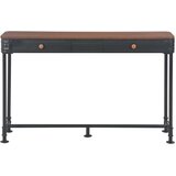  Konzolni stol s 2 ladice 120 x 30 x 75 cm masivna jelovina | shoptok.hr