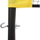 Mreža za odbojku žuto-crna 823 x 244 cm od PE tkanine | shoptok.hr