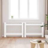  Pokrovi za radijator 2 kom bijeli 112 x 19 x 81,5 cm MDF | shoptok.hr