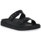 Calvin Klein Jeans Natikači BEH DOUBLE STRAP Črna | Shoptok.si