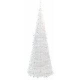  Umjetno božićno drvce 200 LED žarulja bijelo 210 cm | shoptok.hr