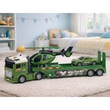  Vojaški set vozila za igro z avtom in helikopterjem - zeleni | Shoptok.si