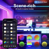 GY pametna žarnica rgb, toplo in hladno bela, zatemnljiva odprta embalaža | Shoptok.si
