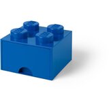 Lego Modra škatla za shranjevanje s predalom LEGO® Cene