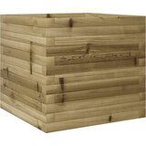 Furnova Vrtno cvetlično korito 50x50x45,5 cm impregnirana borovina, (21920646) | Shoptok.si