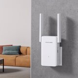 Mercusys me80x ax3000 wi-fi range extender, 574 mbps at 2.4 ghz + 2402 mbps at 5 ghz, 2 x fixed external antennas, 1 x gigabit port, wall p | ePonuda.com