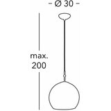  Kolarz 0392.31M.3.Ki.Au - Luster na sajli LUNA 1xE27/60W/230V 24K zlato | Eponuda.com