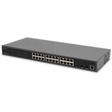 Digitus 24-Port Gigabit PoE Networkswitch,19 Zoll, L2 managed,2 Uplink Ports, SFP, 430 W, af /at Cijene