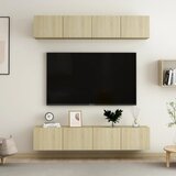 vidaXL tv ormarići 4 kom boja hrasta sonome 80 x 30 x 30 cm od iverice Cijene