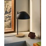 Kave Home Črna/v naravni barvi namizna svetilka s kovinskim senčilom (višina 48,5 cm) Catlar – | Shoptok.si
