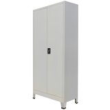 vidaXL uredski Ormar s 2 vrata Čelik 90x40x180 cm Sivi Cijene