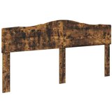  Uzglavlje s uzglavljem Dimljeni hrast 180 cm Konstruirano drvo | shoptok.hr