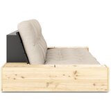 Karup Design Bež sklopiva sofa 244 cm Base – | shoptok.hr