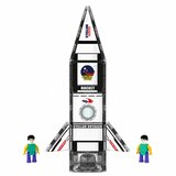 Magnetic Construction Blocks Space Rocket Figures 26 pcs. | shoptok.hr
