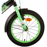  Dječji bicikl Volare Thombike 16" s dvije ručne kočnice crno-zeleni | shoptok.hr