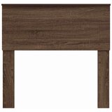  Uzglavlje s uzglavljem Smeđi hrast 75 cm Konstruirano drvo | shoptok.hr