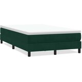 Box Spring krevet bez madraca tamnozeleni 120x210 cm samt | Eponuda.com