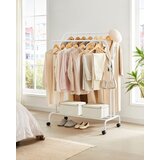  Stalak za odjeću na kotačićima - Bijela | shoptok.hr