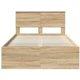  Konstrukcija postelje Sonoma 120 x 200 cm Konstruiran les, (5000103788) | Shoptok.si