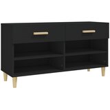 Maison Chic Omarica za obutev - Kopa za čevlje črna 102x35x55 cm inženirski les, (21777247) Cene
